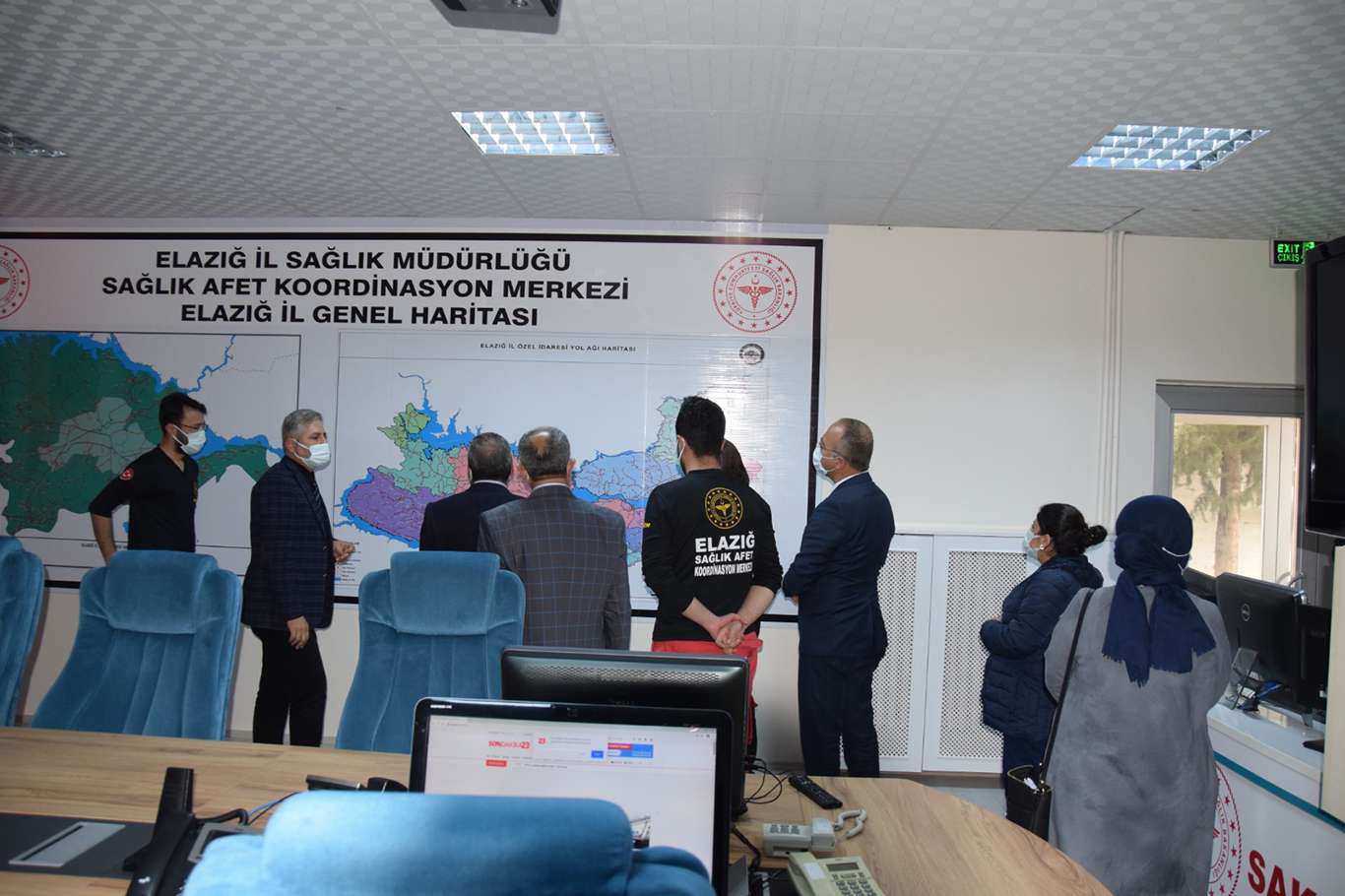Elazığ’da Sağlık Afet Koordinasyon Merkezi açıldı Elazığ’da Sağlık Afet Koordinasyon Merkezi açıldı